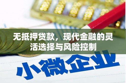 灵丘无抵押贷款，现代金融的灵活选择与风险控制