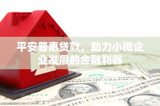 灵丘平安普惠贷款，助力小微企业发展的金融利器