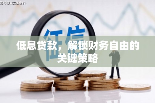 灵丘低息贷款，解锁财务自由的关键策略