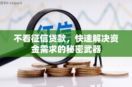 灵丘不看征信贷款，快速解决资金需求的秘密武器