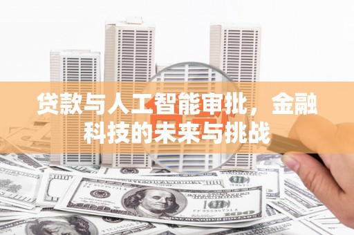 灵丘贷款与人工智能审批，金融科技的未来与挑战