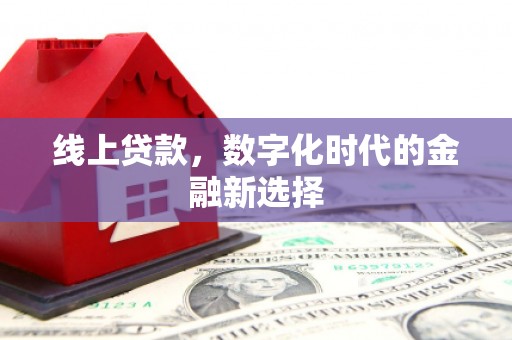 灵丘线上贷款，数字化时代的金融新选择