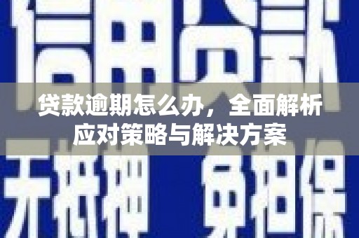 灵丘贷款逾期怎么办，全面解析应对策略与解决方案